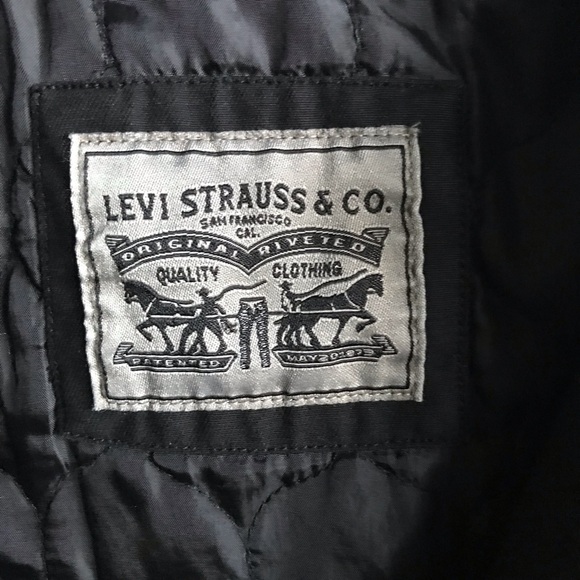 Levi’s women hooded black anorak cotton jacket size xs - Picture 7 of 16